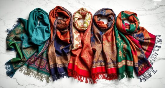 top designer scarves selection