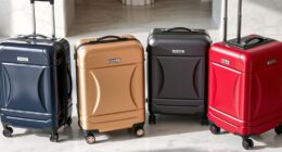 top durable stylish suitcase sets
