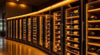top luxury wine storage
