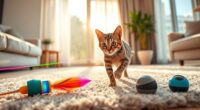 top motion activated cat toys