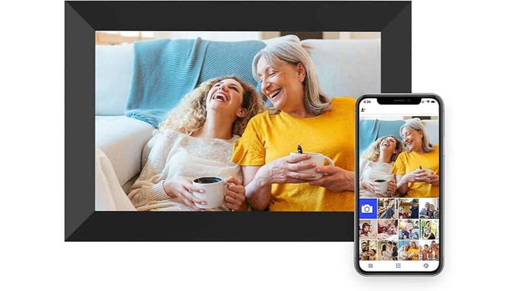 touchscreen digital photo frame