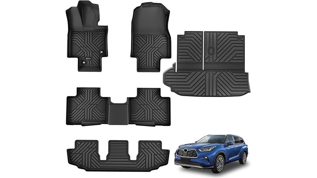 toyota highlander floor mats
