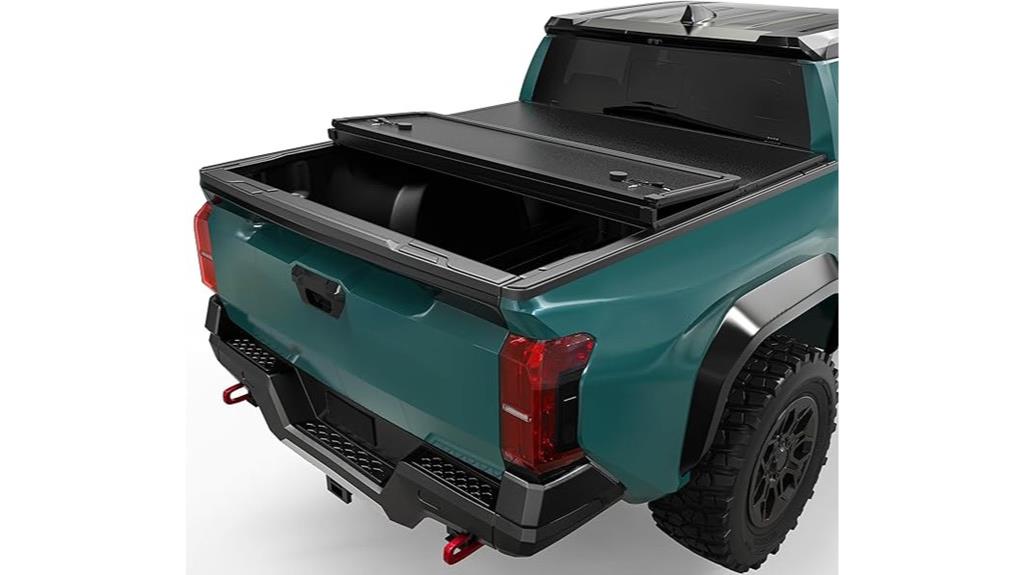 toyota tacoma tri fold cover