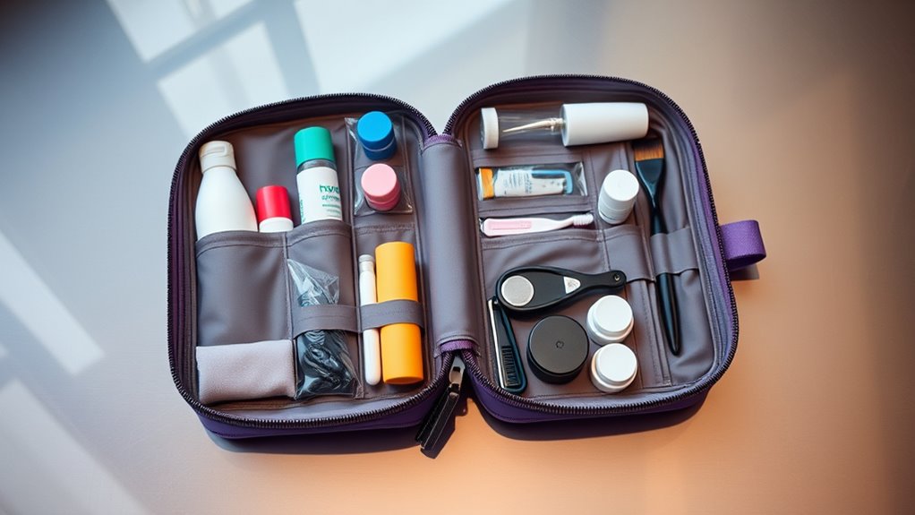 travel friendly durable organized storage