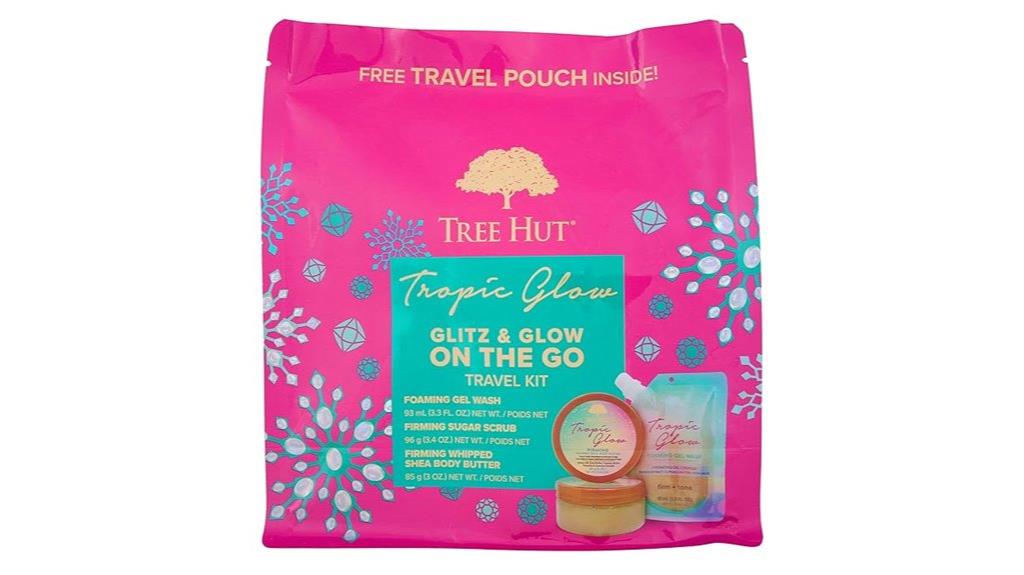 travel size body care set