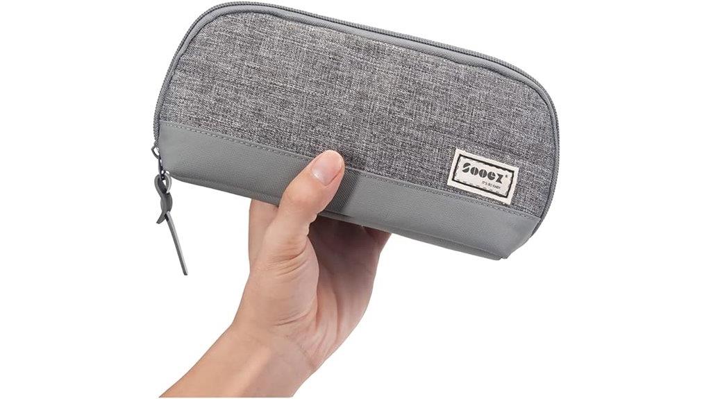 triangular wide pencil case