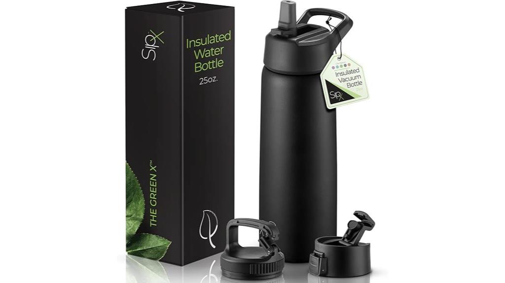 triple insulated stainless steel bottle