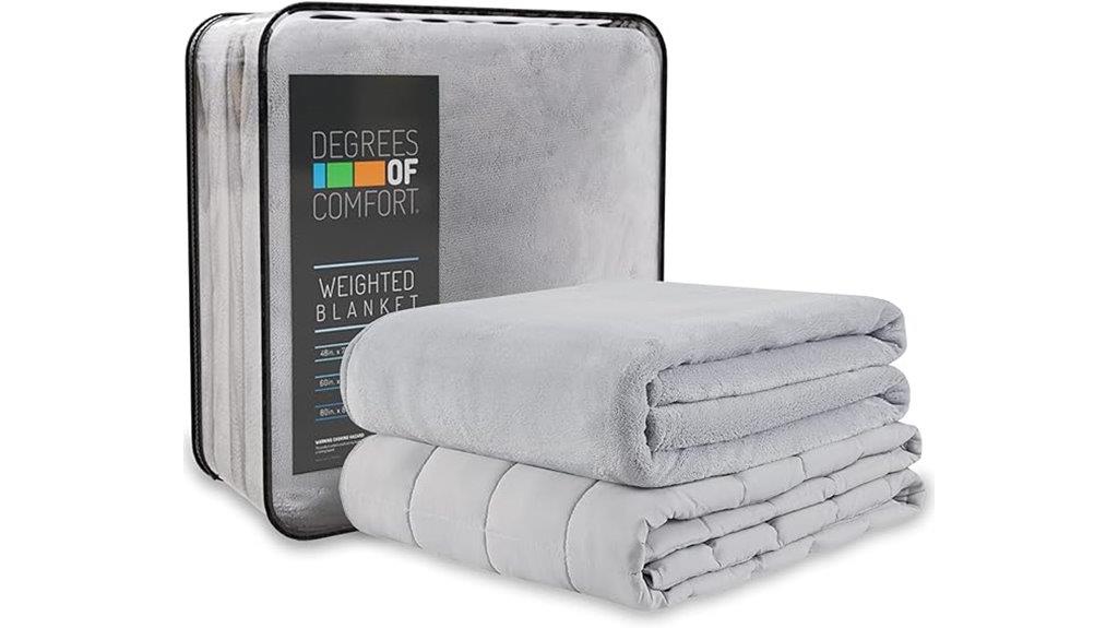 twin grey washable blanket