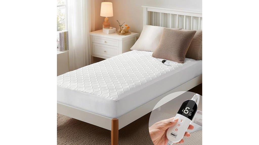 twin xl heated mattress