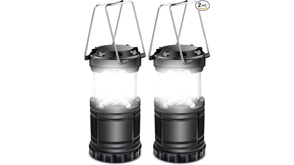 two pack led lanterns