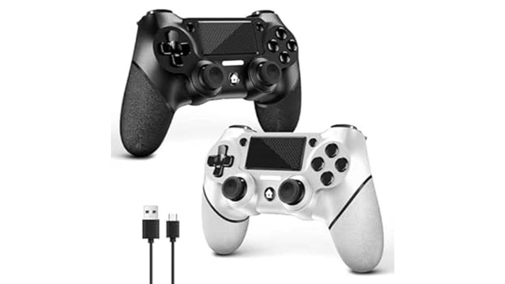 two ps4 controllers bundle