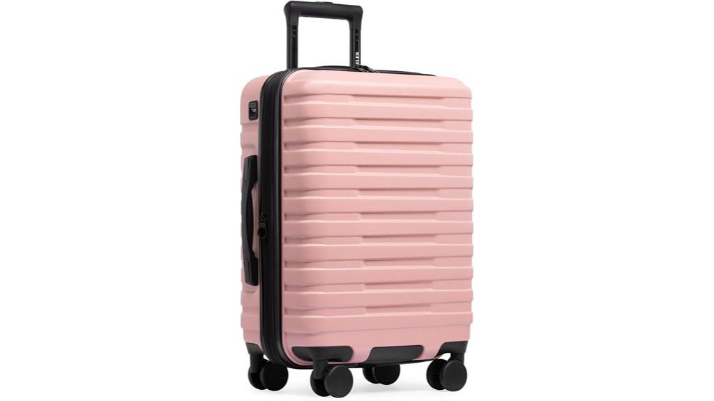u s boren hardside suitcase