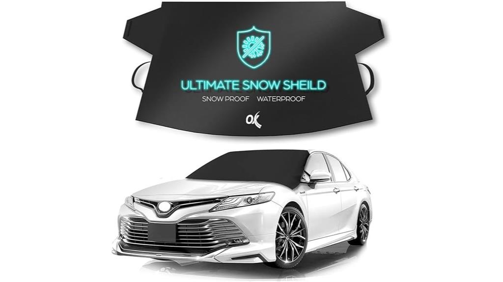 universal vehicle windshield cover