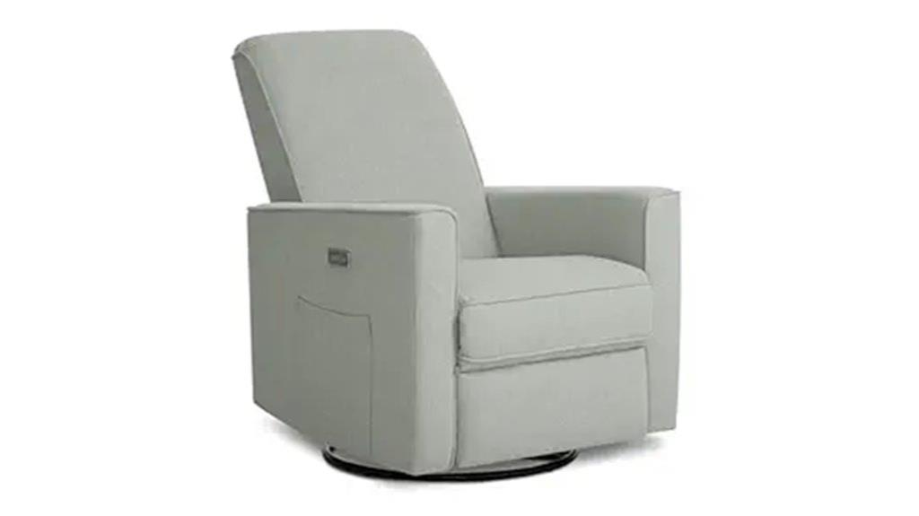 upholstered power recliner