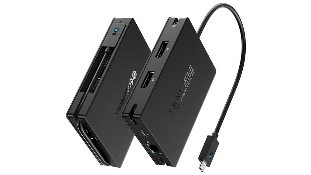 usb4 hub dual 4k