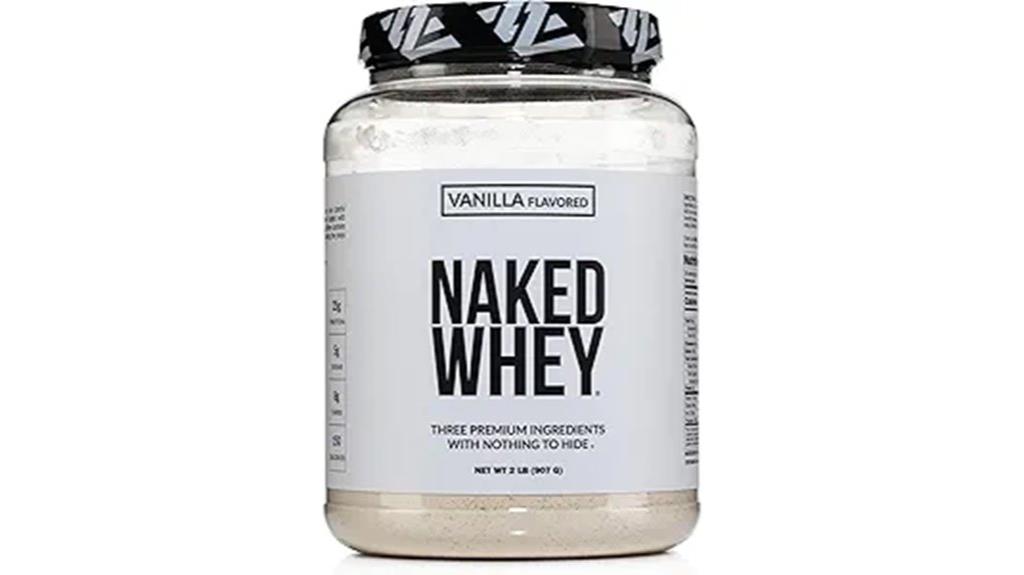 vanilla naked whey protein