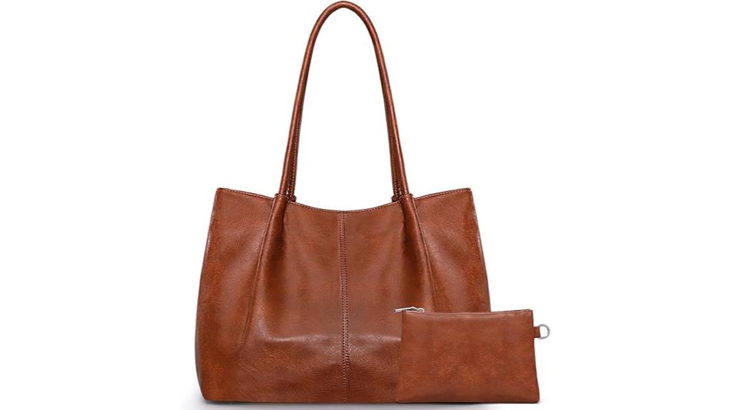 vegan leather 16l tote