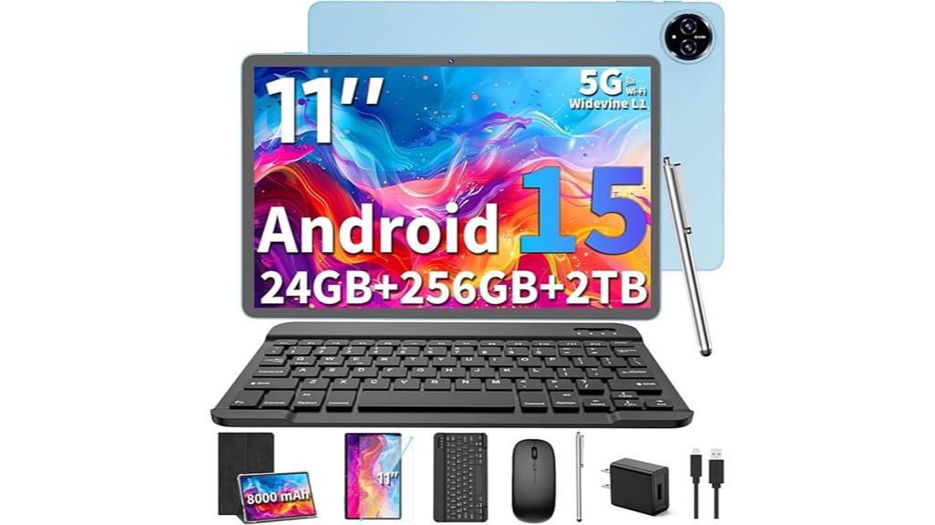 versatile 11 inch android tablet