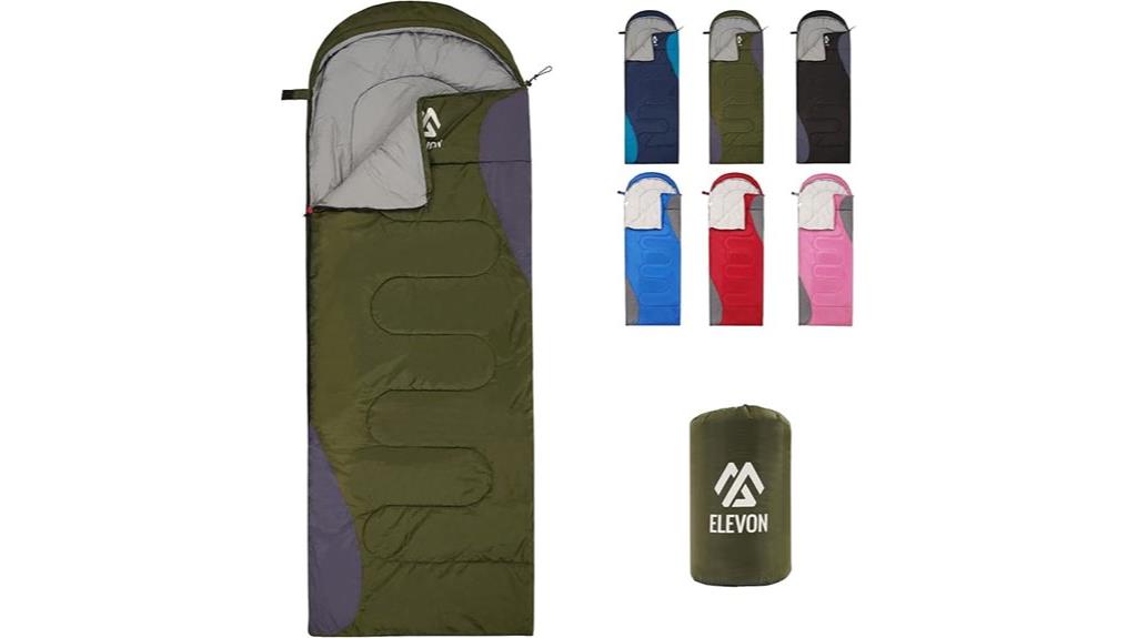 versatile elevon sleeping bag