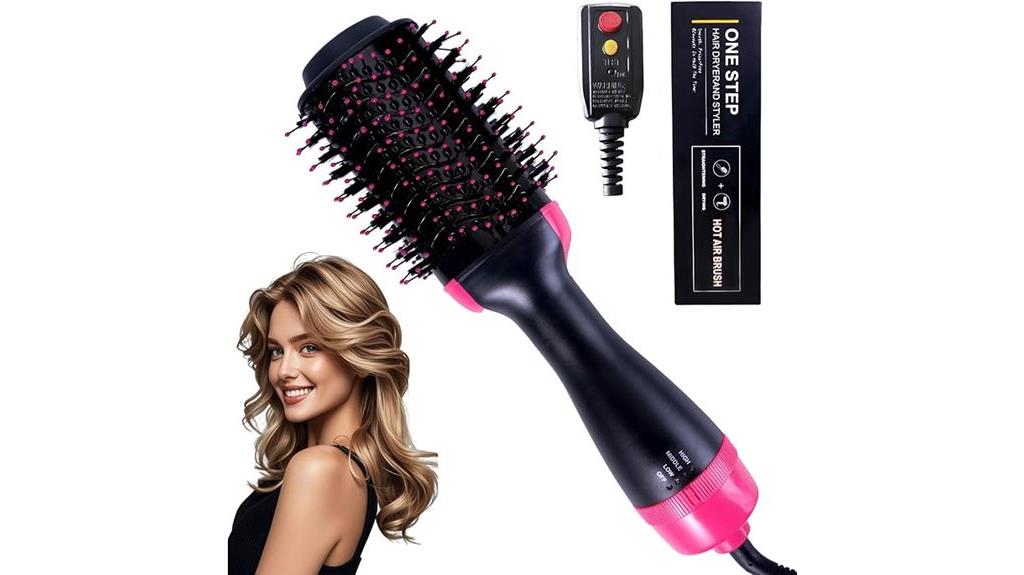versatile ionic hot air styler