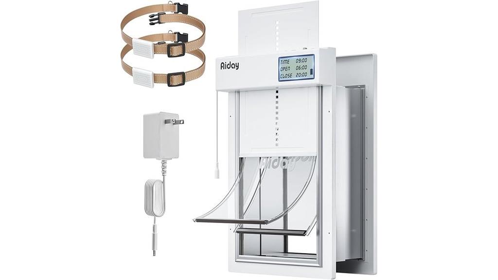 wall mounted sensor operated dog door