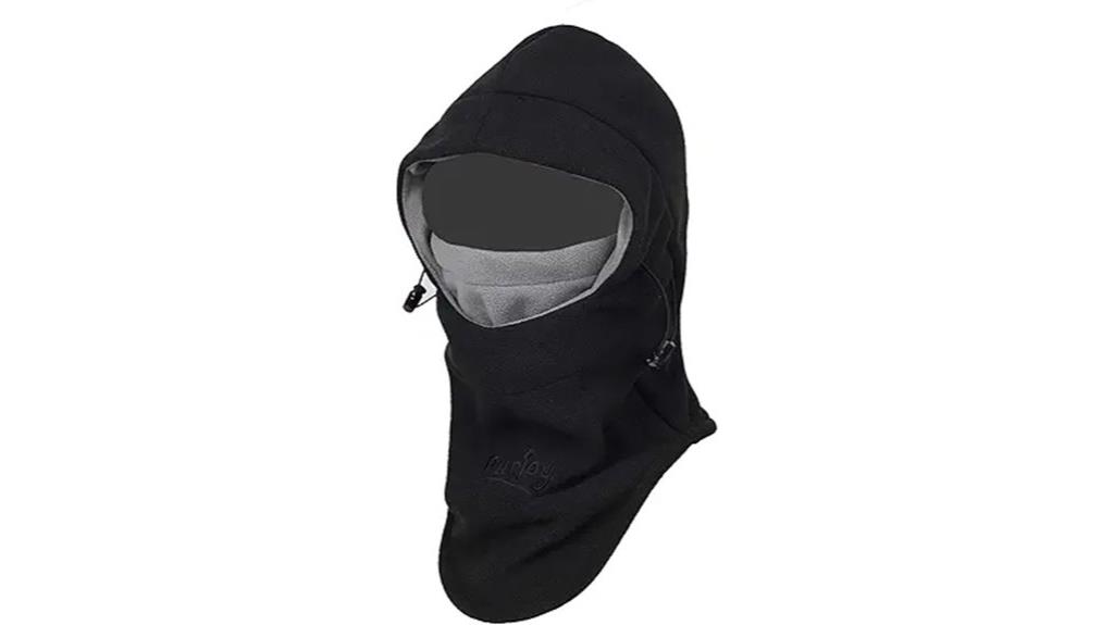 warm fleece ski mask
