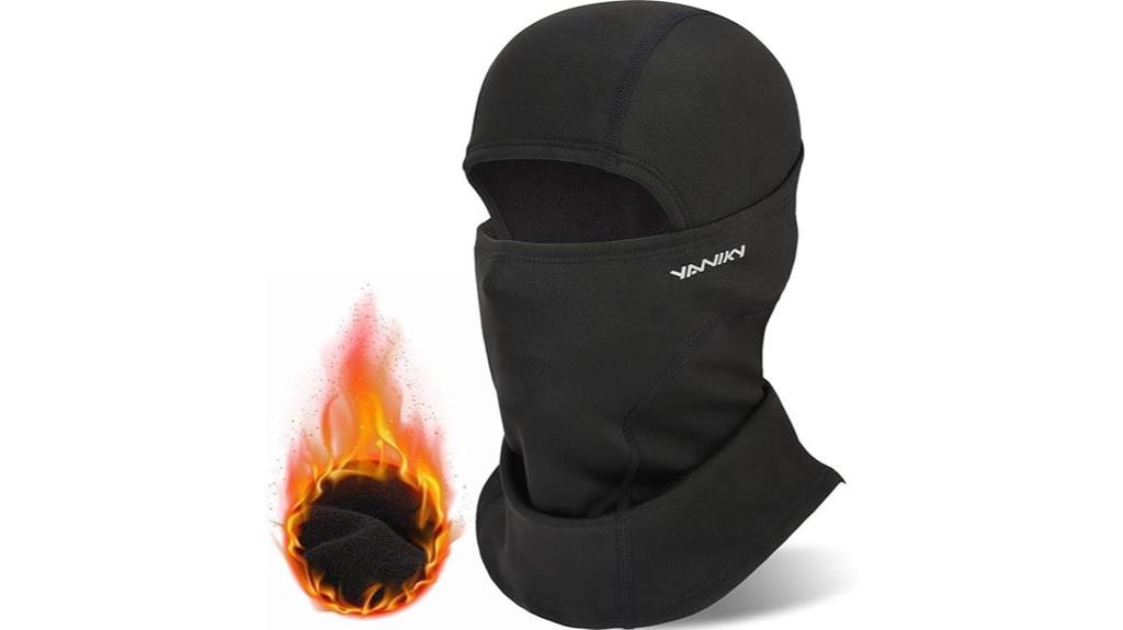 warm winter face covering