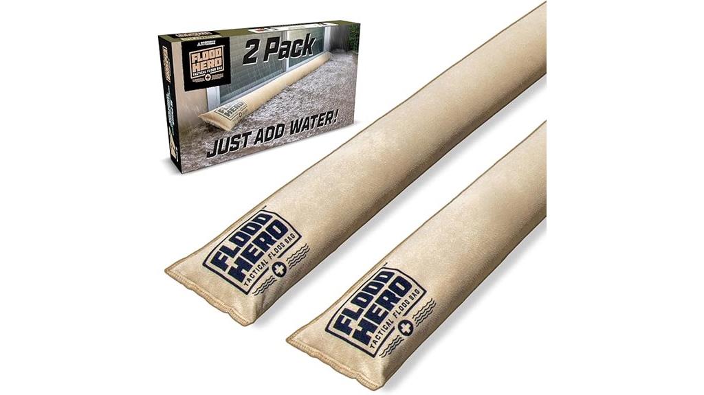 water activated flood sandbags