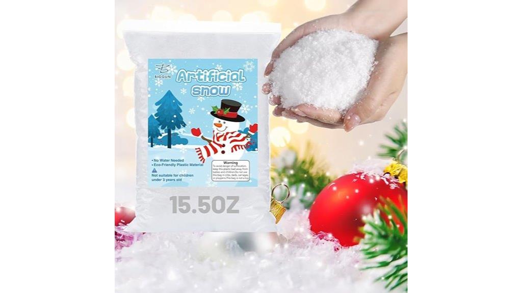 water free fake snow
