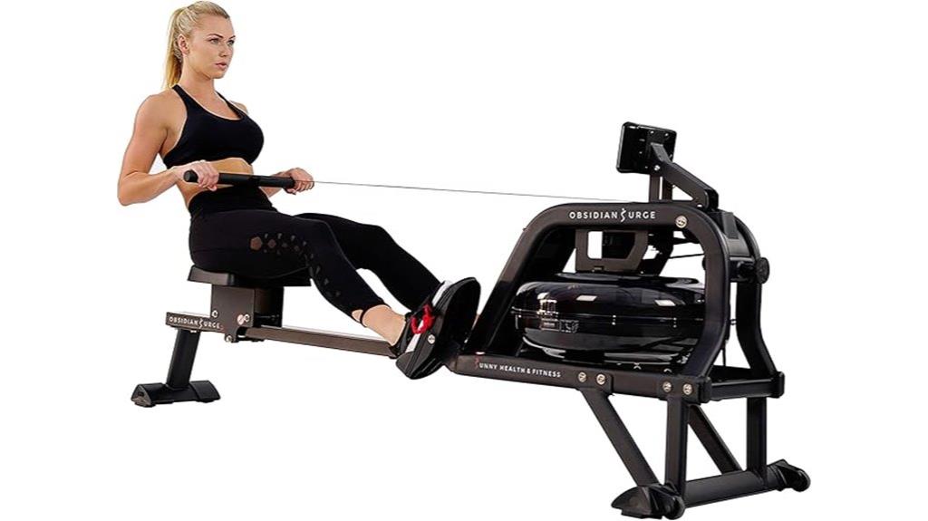 water rower with resistance