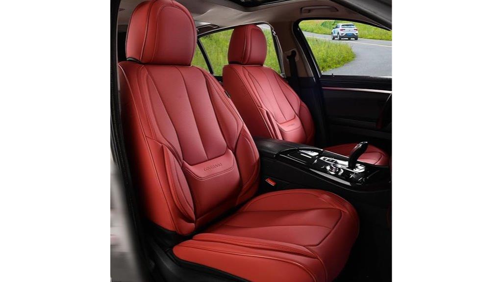 waterproof nappa leather covers