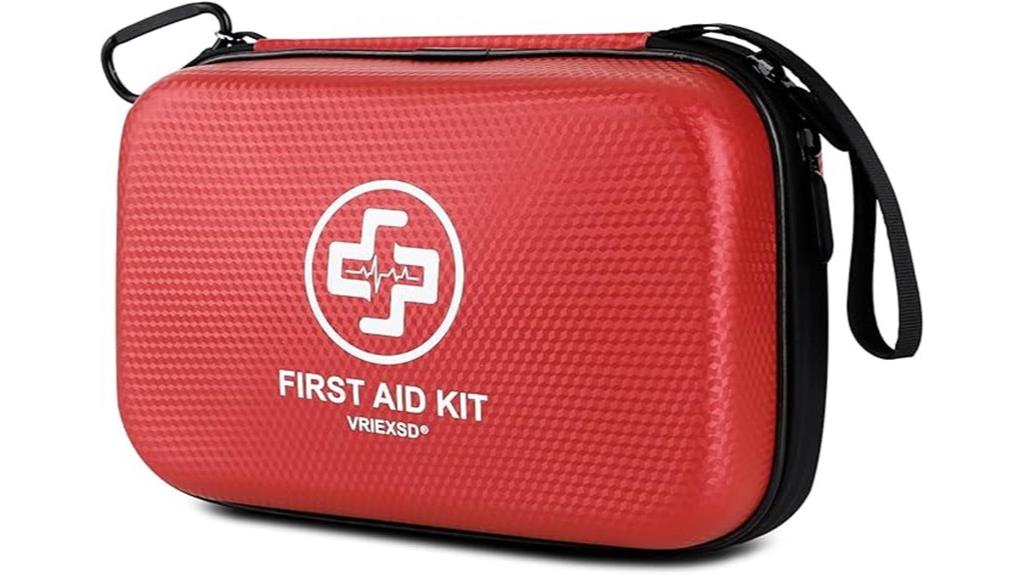 waterproof red first aid kit