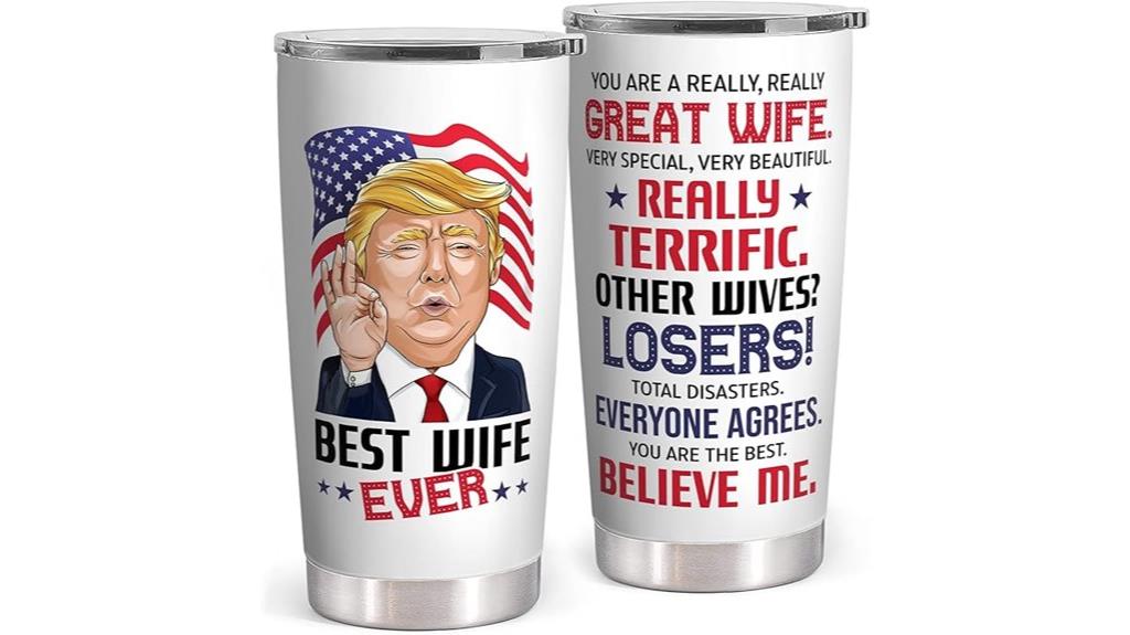wedding gift stainless tumbler