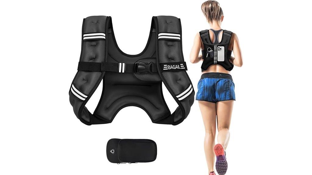 weighted walking training vest