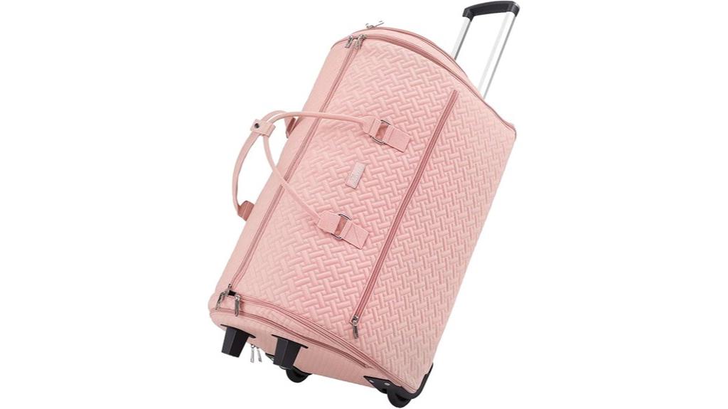 wheeled carry on garment bag