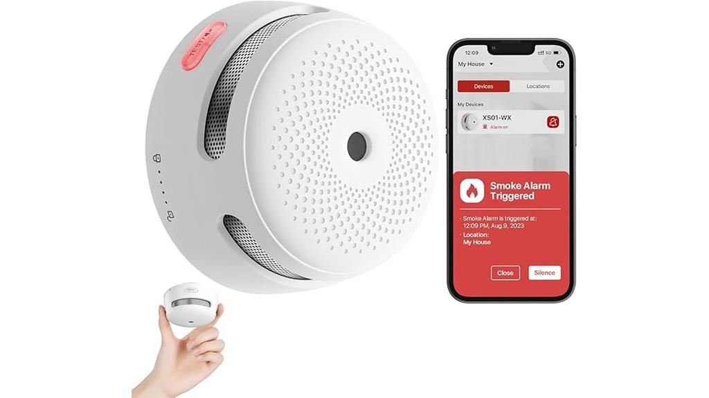 wi fi enabled smoke detector