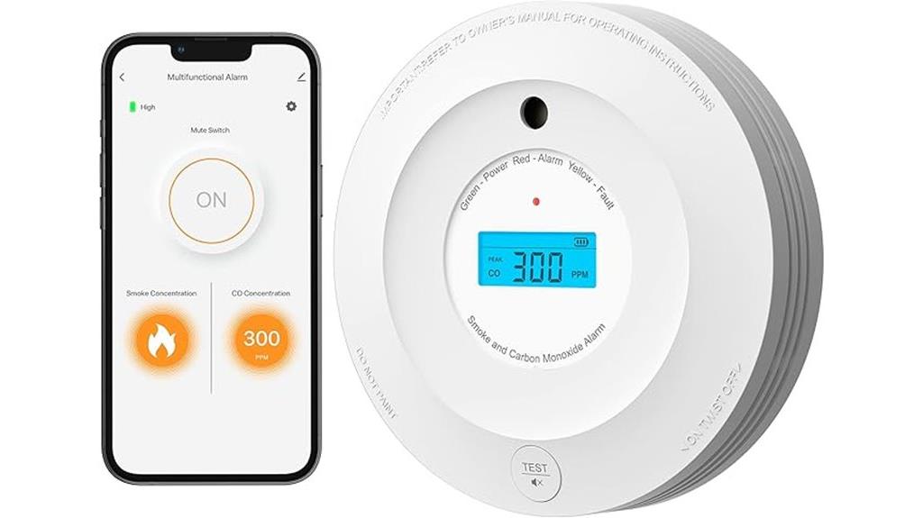 wi fi smoke carbon detector