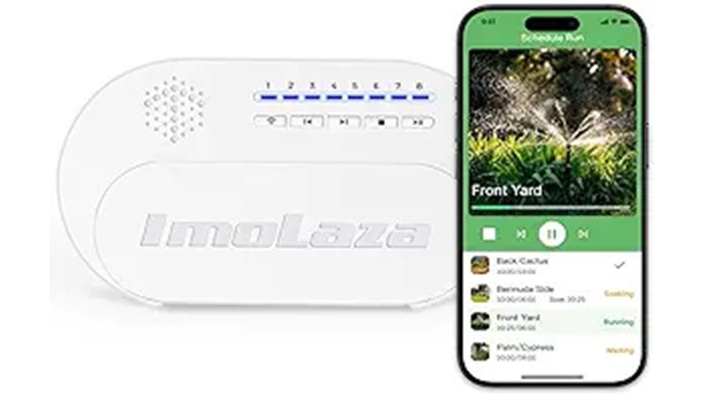 wifi enabled multi zone sprinkler controller