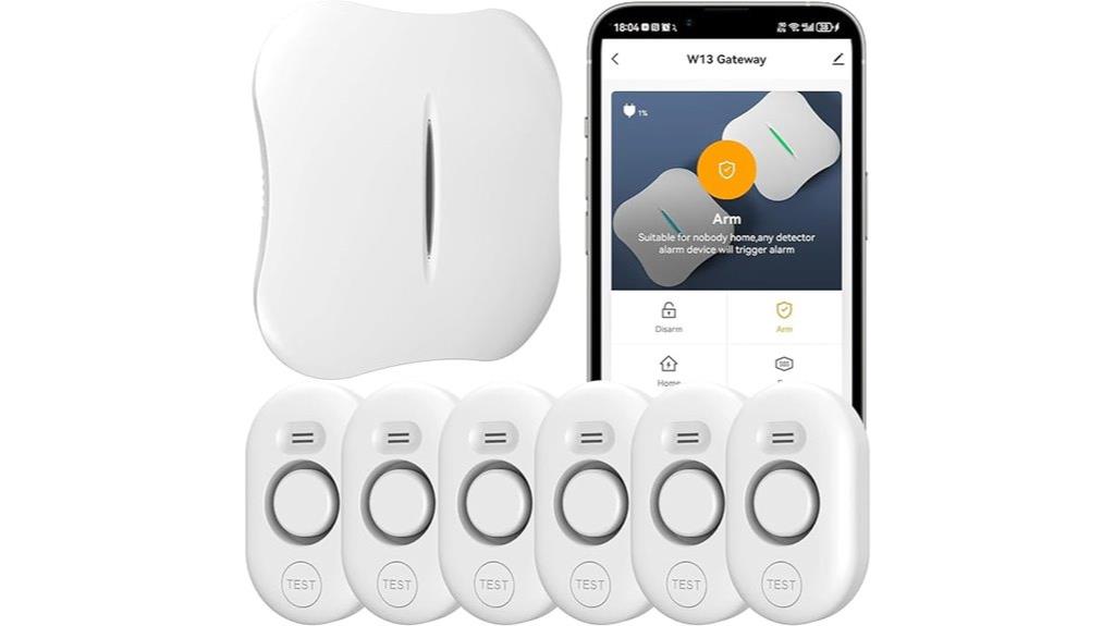 wifi leak sensor alerts