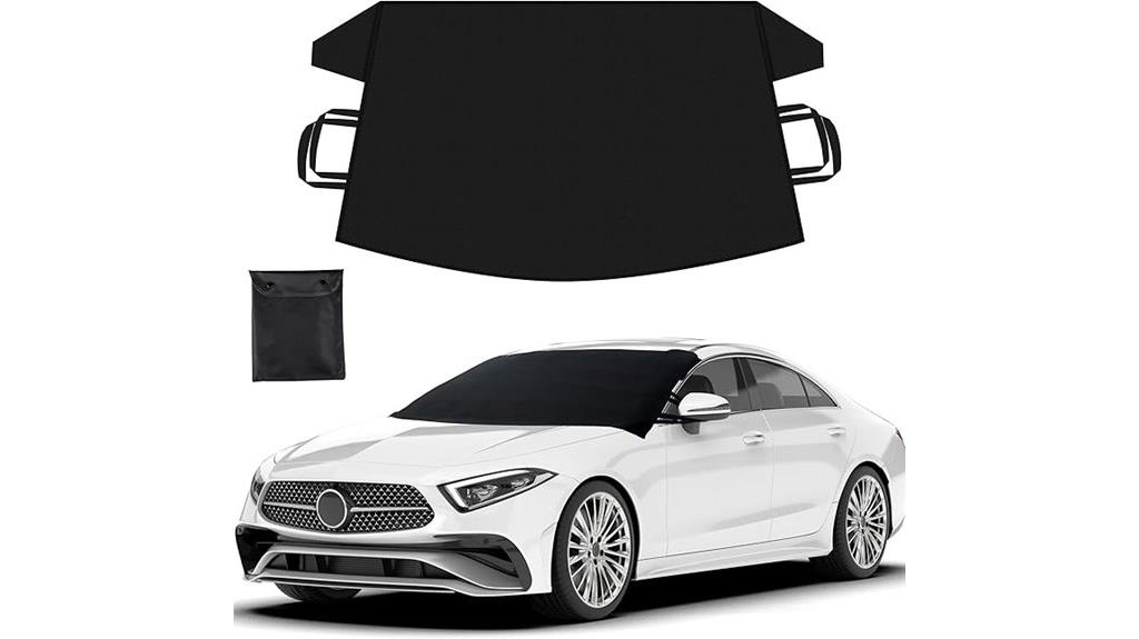 windshield cover for snow