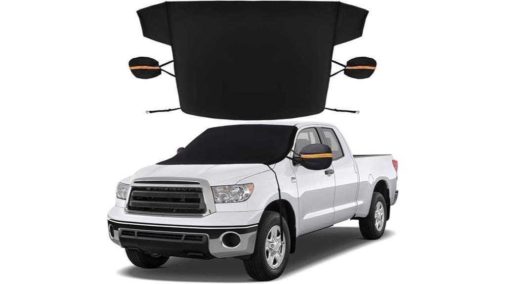 windshield cover for snow