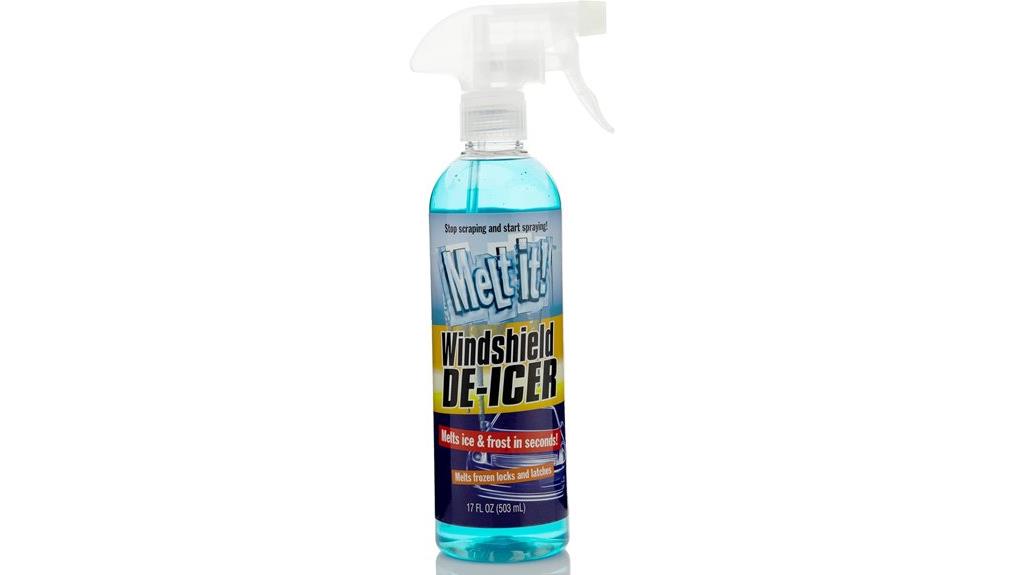 windshield de icer spray