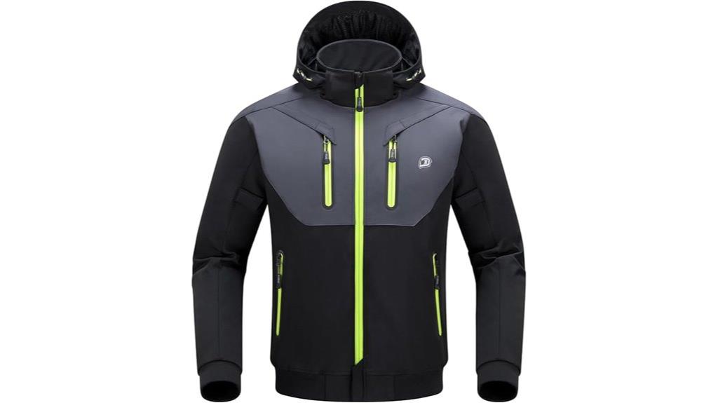 winter men s armored motorcycle jacket