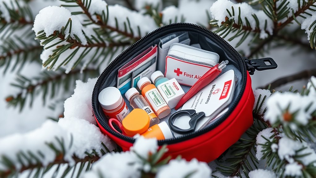 winter travel first aid essentials