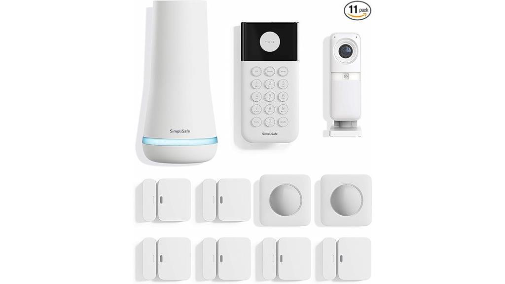 wireless 11 piece security system