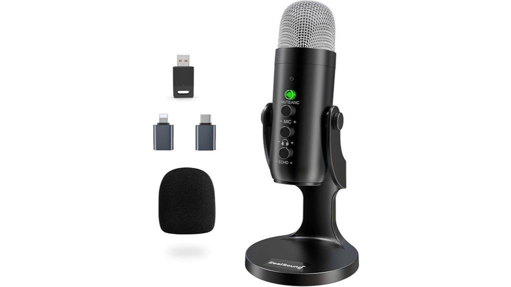 wireless bluetooth podcast microphone