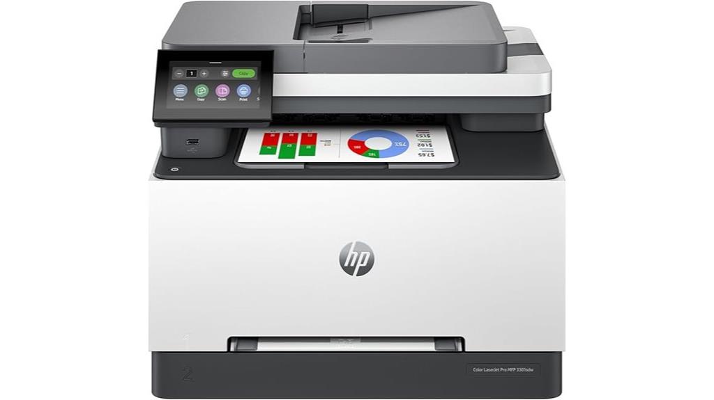 wireless color laser printer
