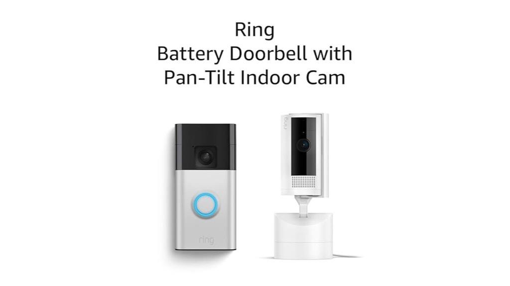 wireless doorbell camera combo