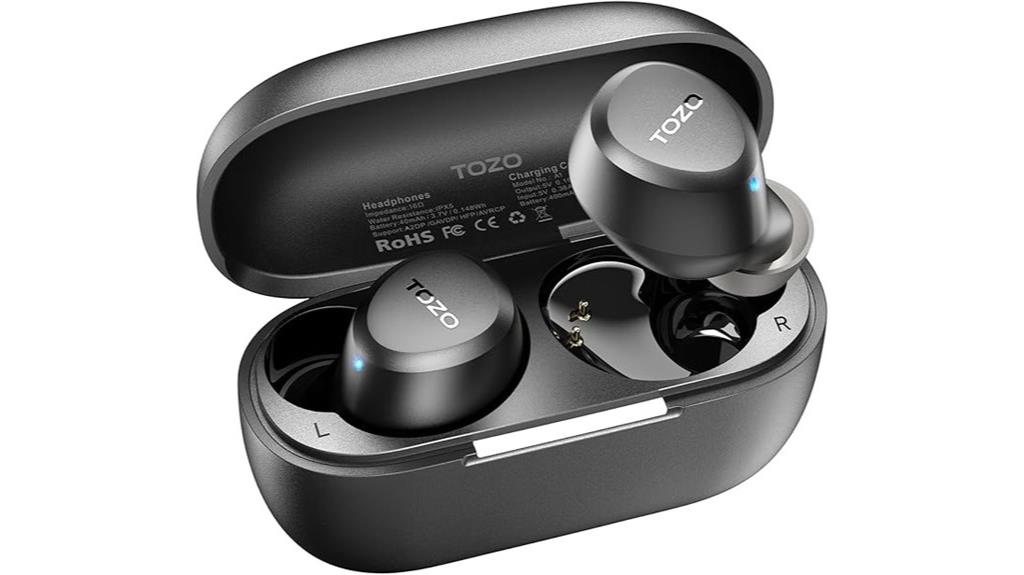 wireless earbuds with charging