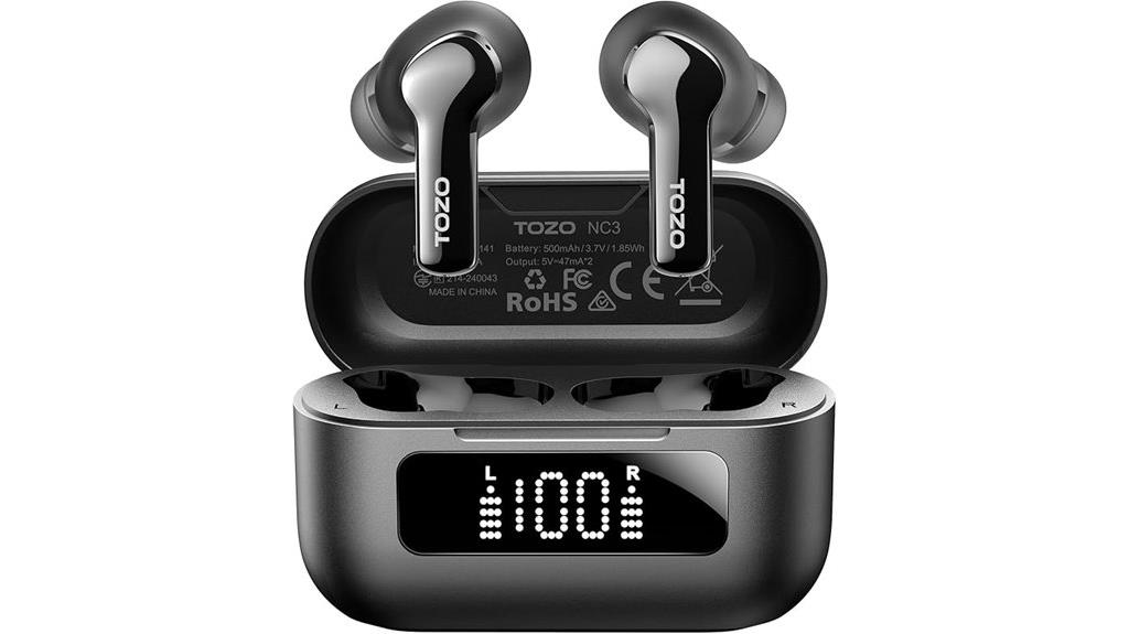 wireless earbuds with noise cancellation